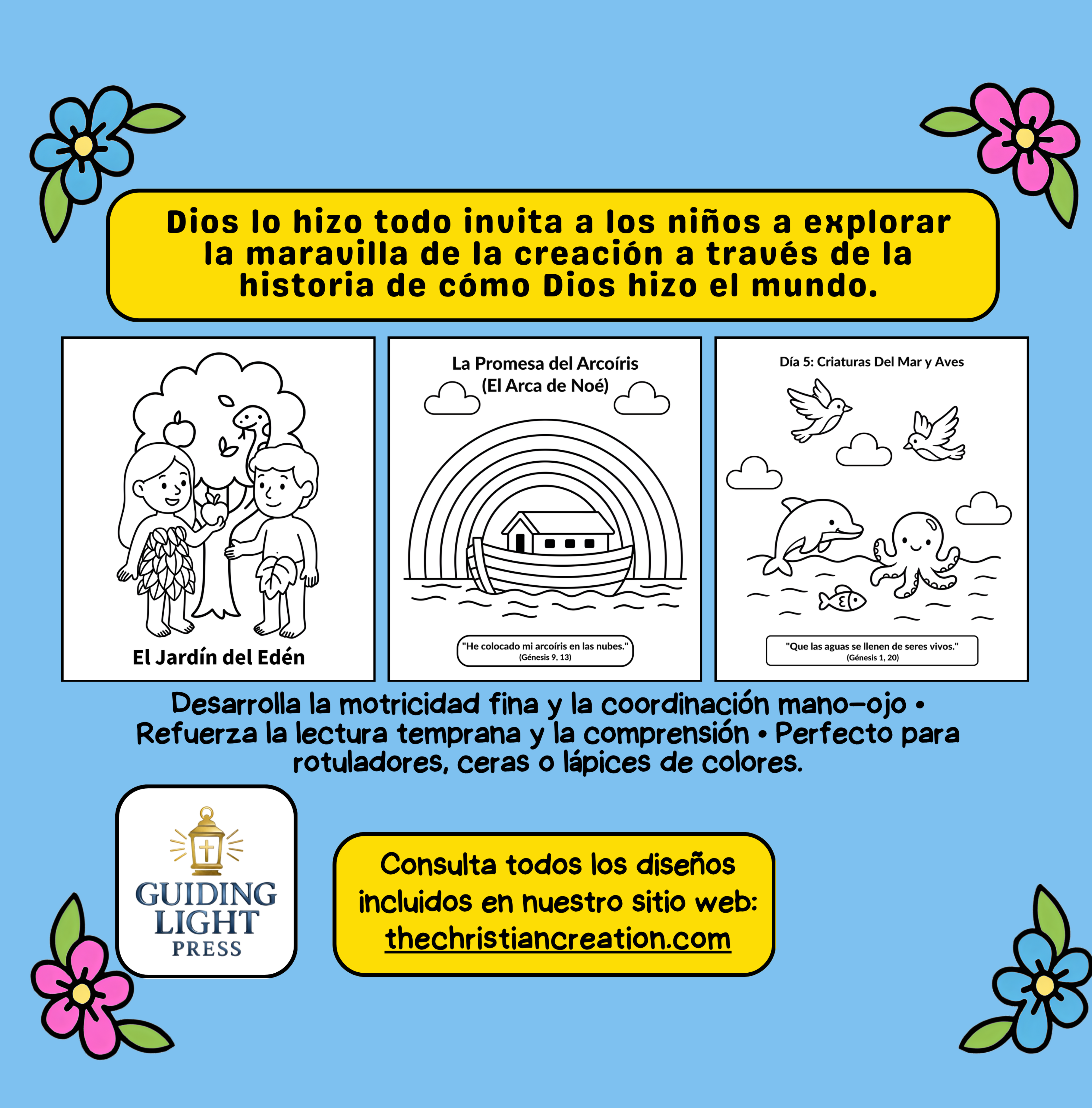 Dios Lo Creó Todo (3-4 Años)