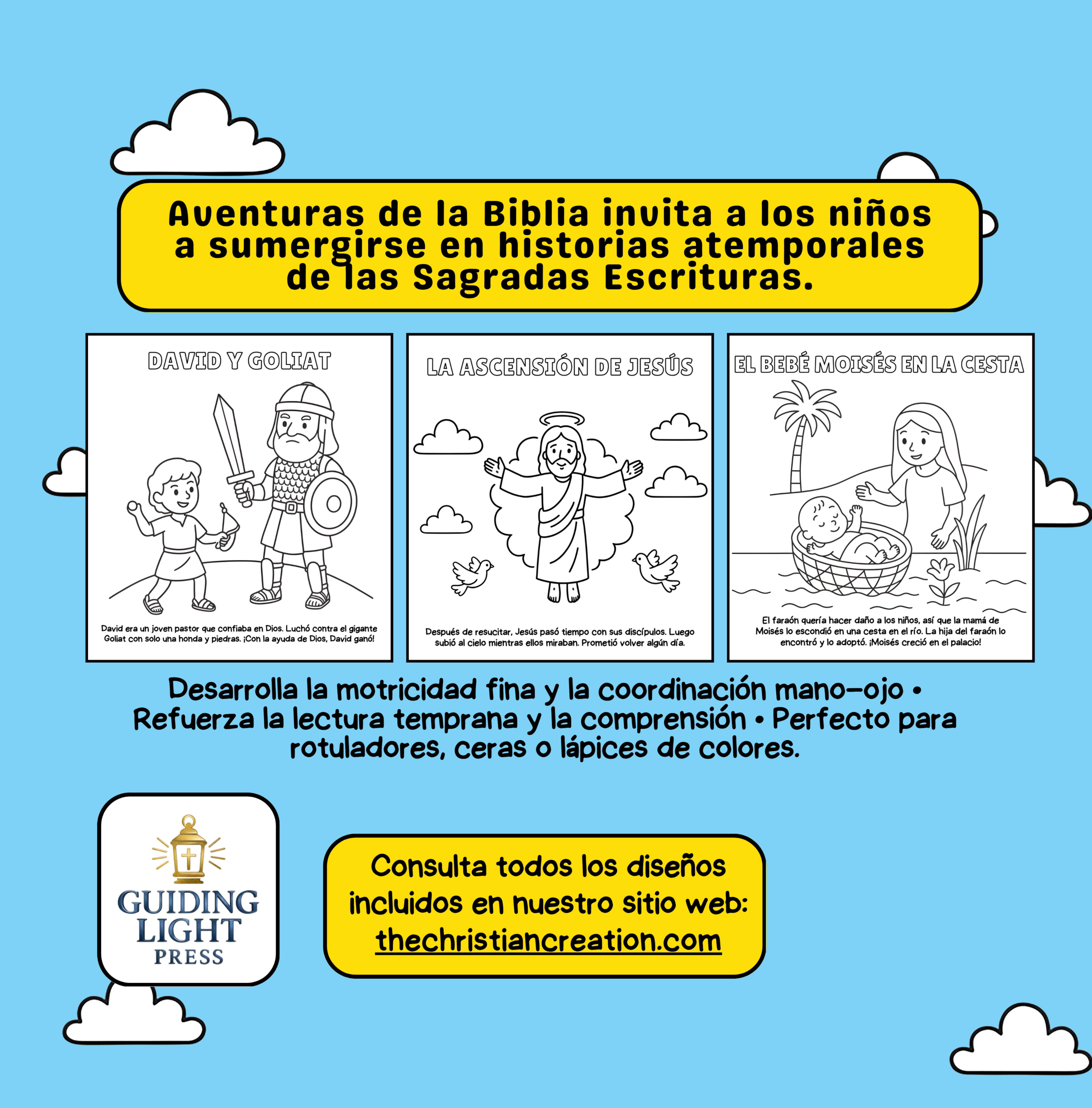 Aventuras de la Biblia (3-4 Años)