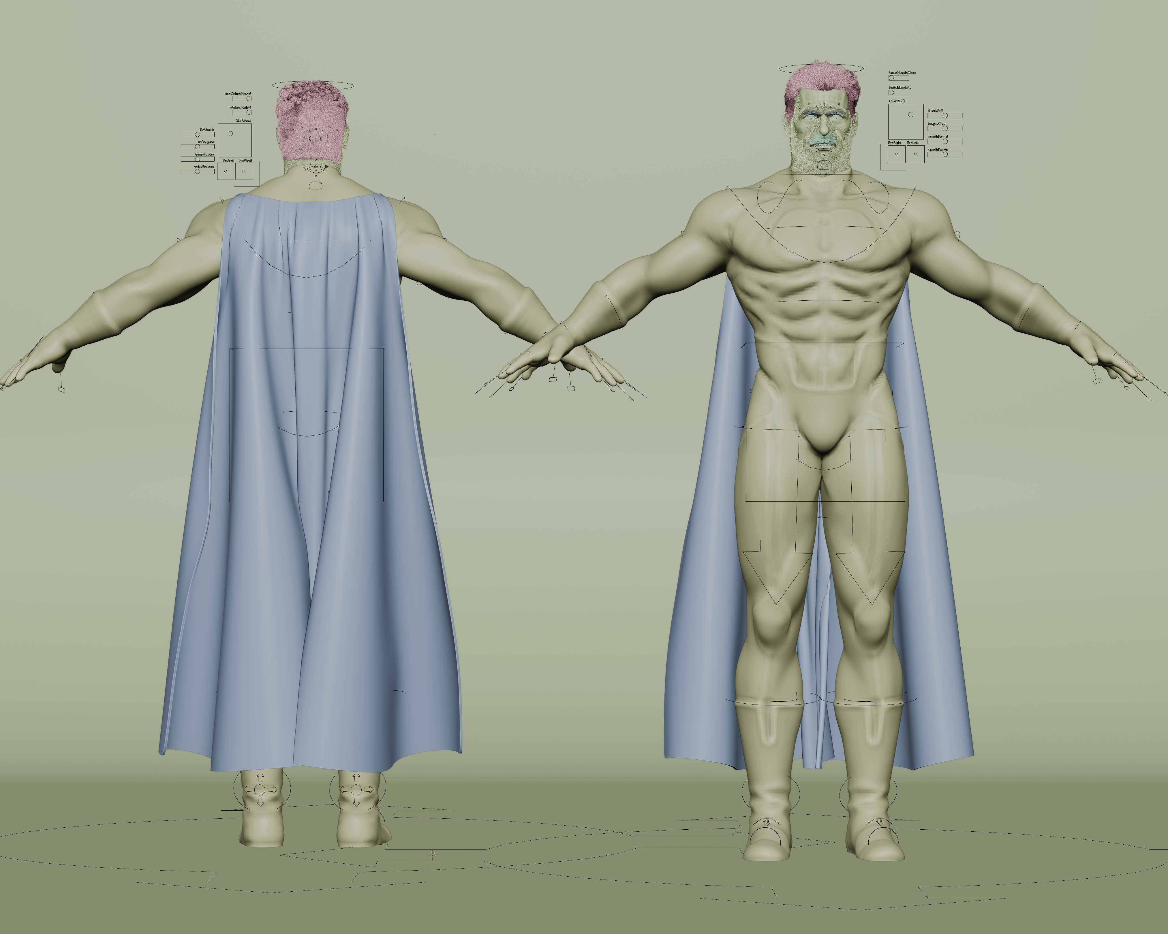 Omni-Man from INVINCIBLE