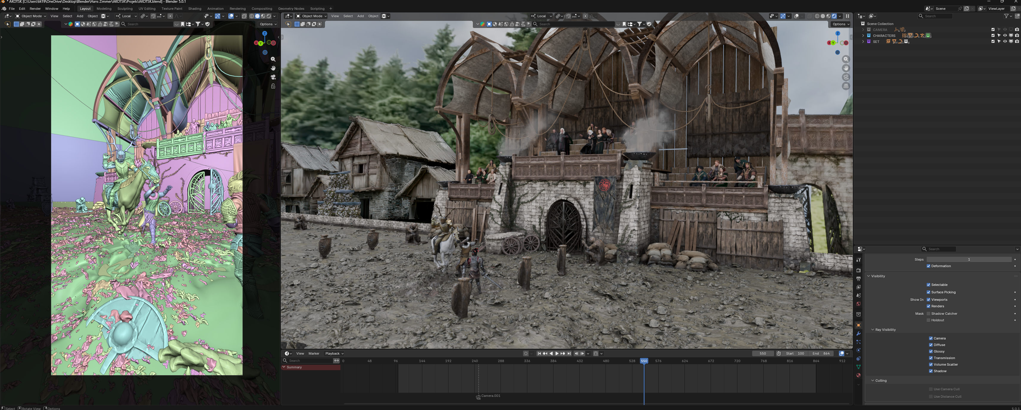 BLEND FILE - AKOTSK project