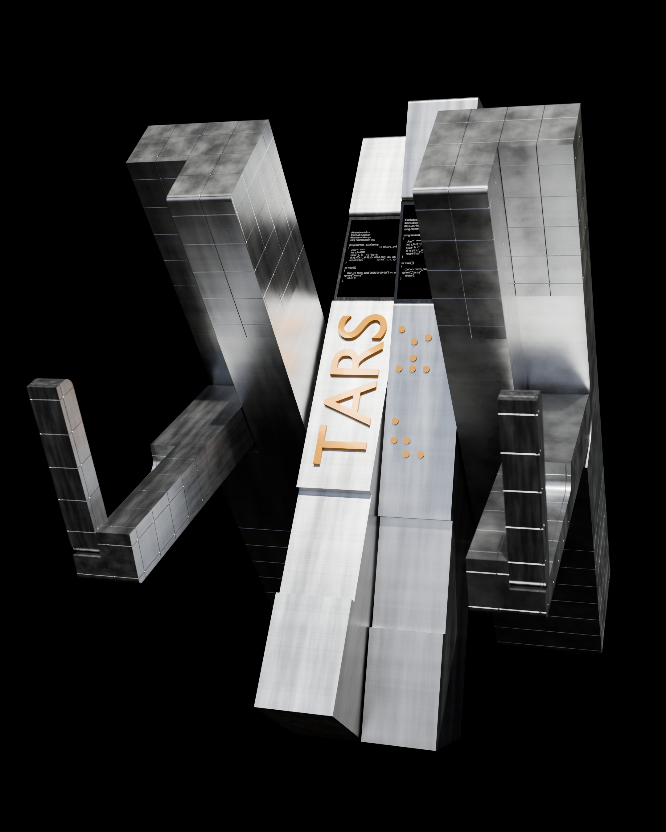 INTERSTELLAR - TARS 3D model