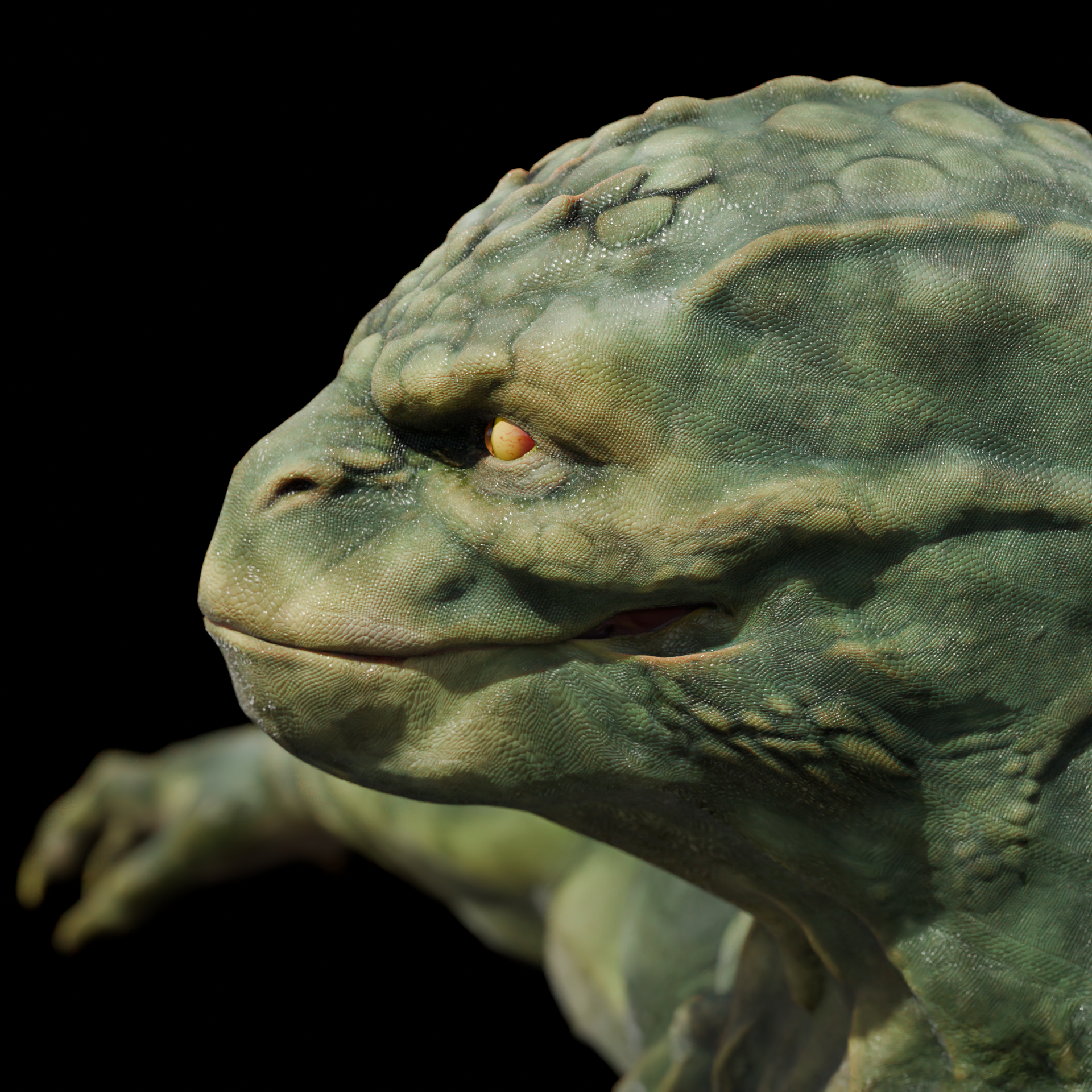 TASM 1 - Lizard 3D model