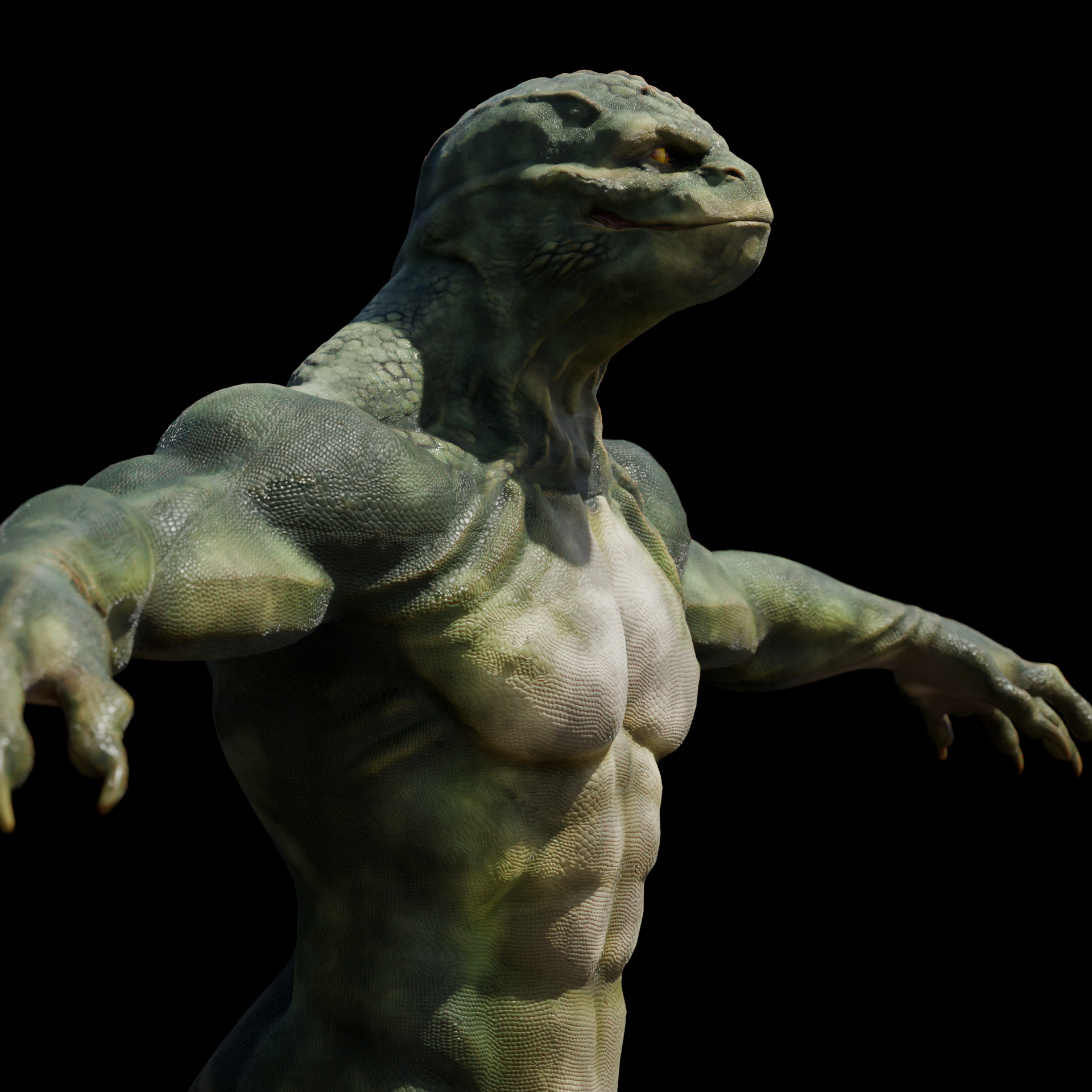 TASM 1 - Lizard 3D model