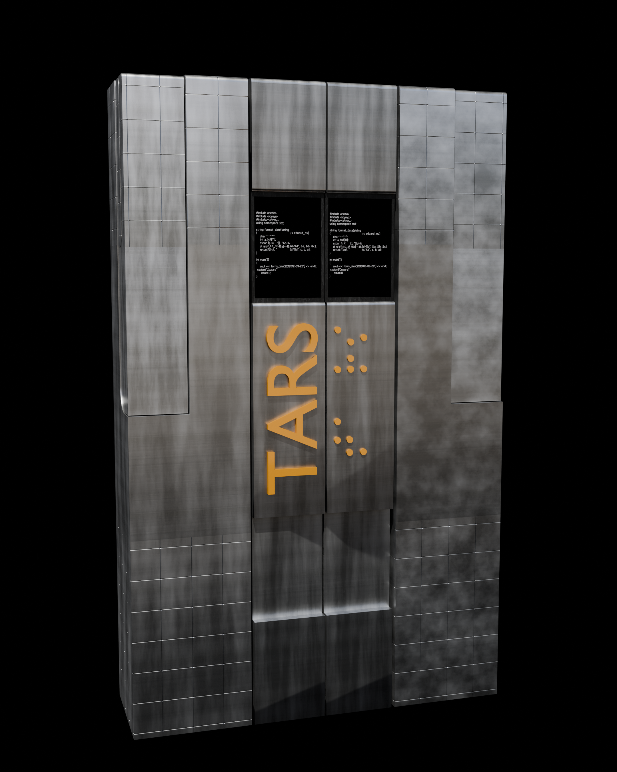 INTERSTELLAR - TARS 3D model