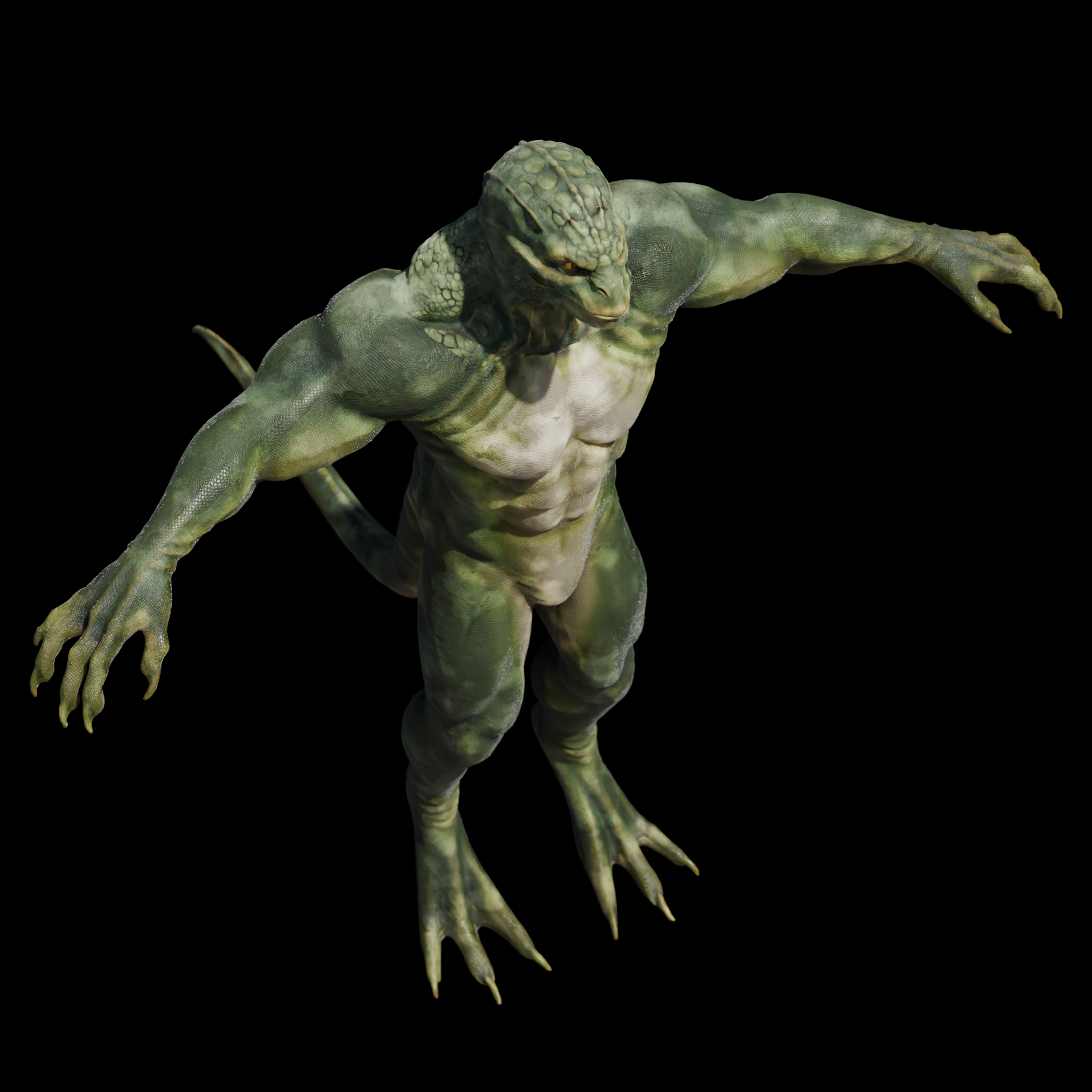 TASM 1 - Lizard 3D model