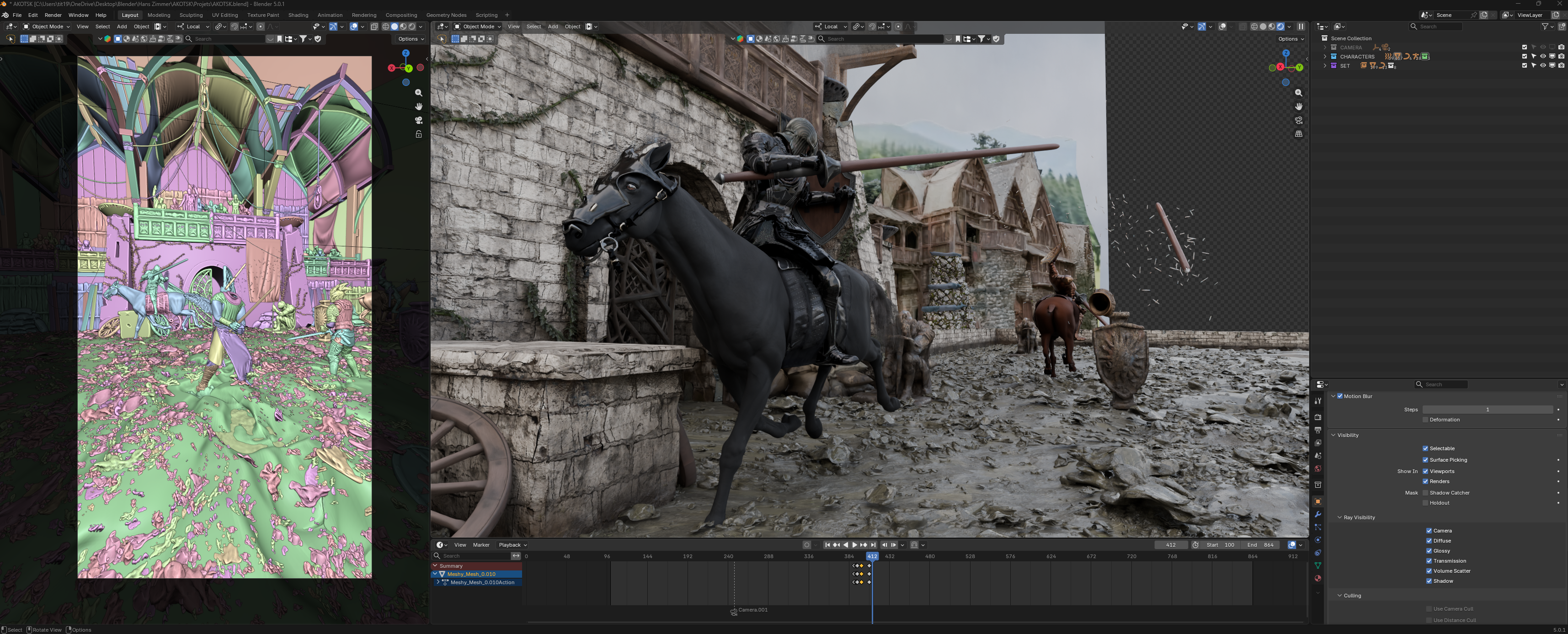 BLEND FILE - AKOTSK project