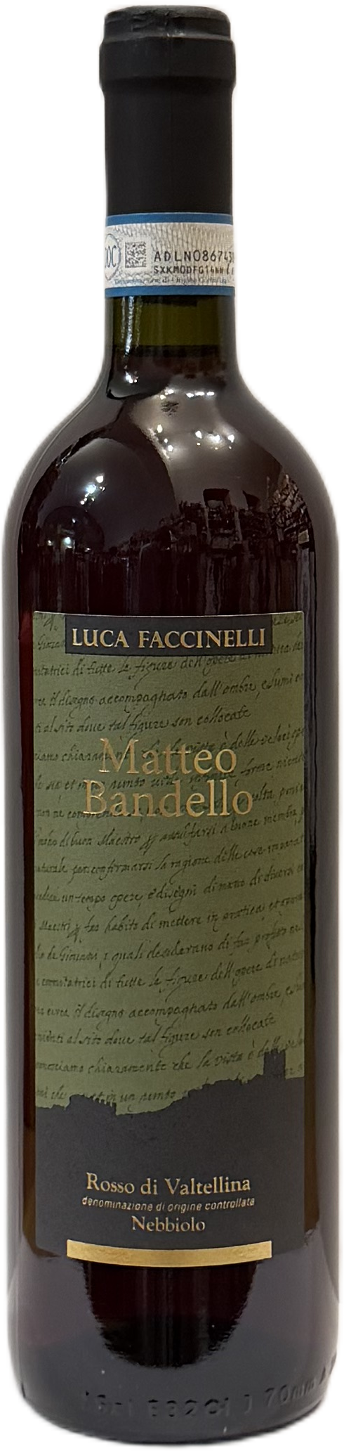 Rosso Di Valtellina Matteo Bandello DOC "Luca Faccinelli"