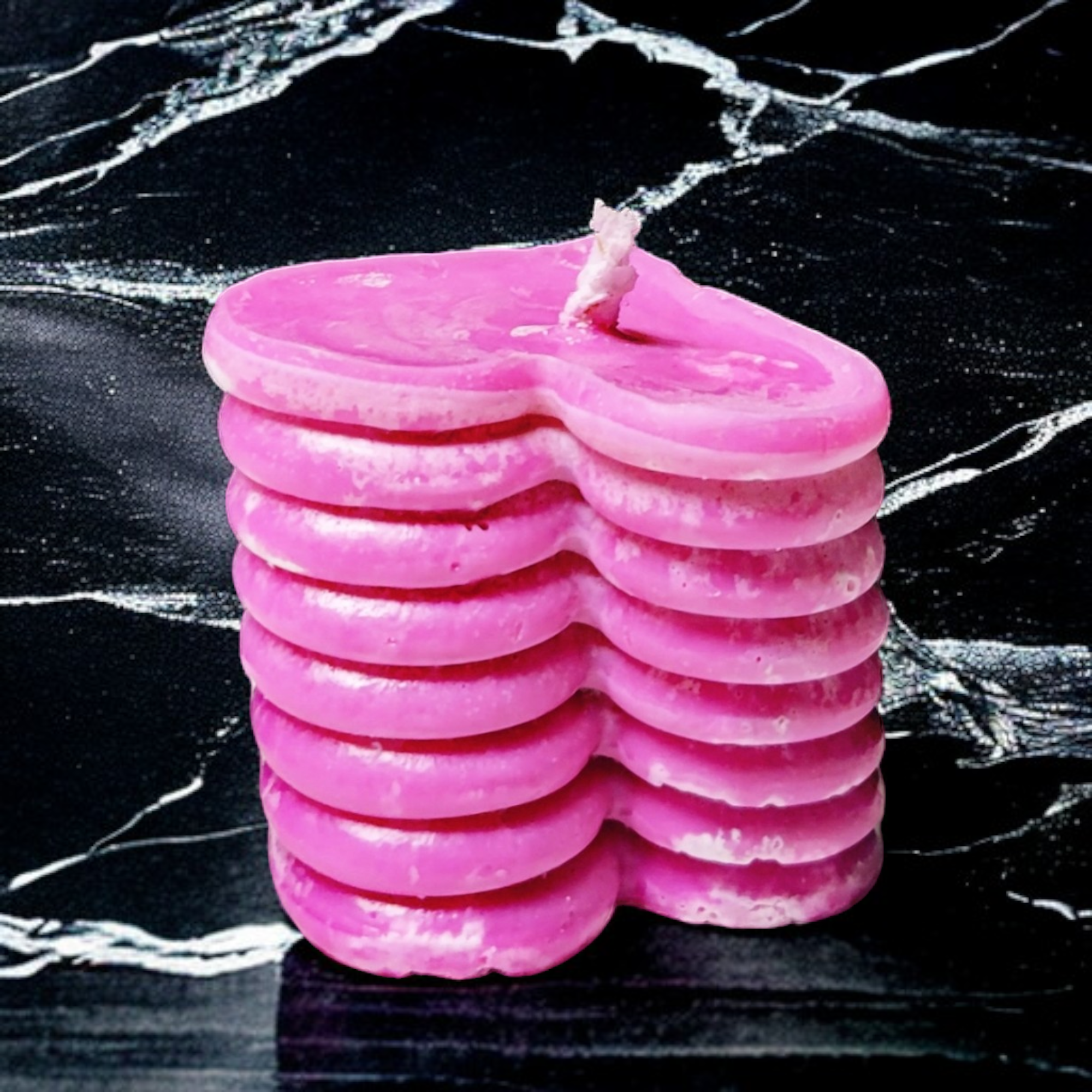 Heart Shaped Candle (2 piece)