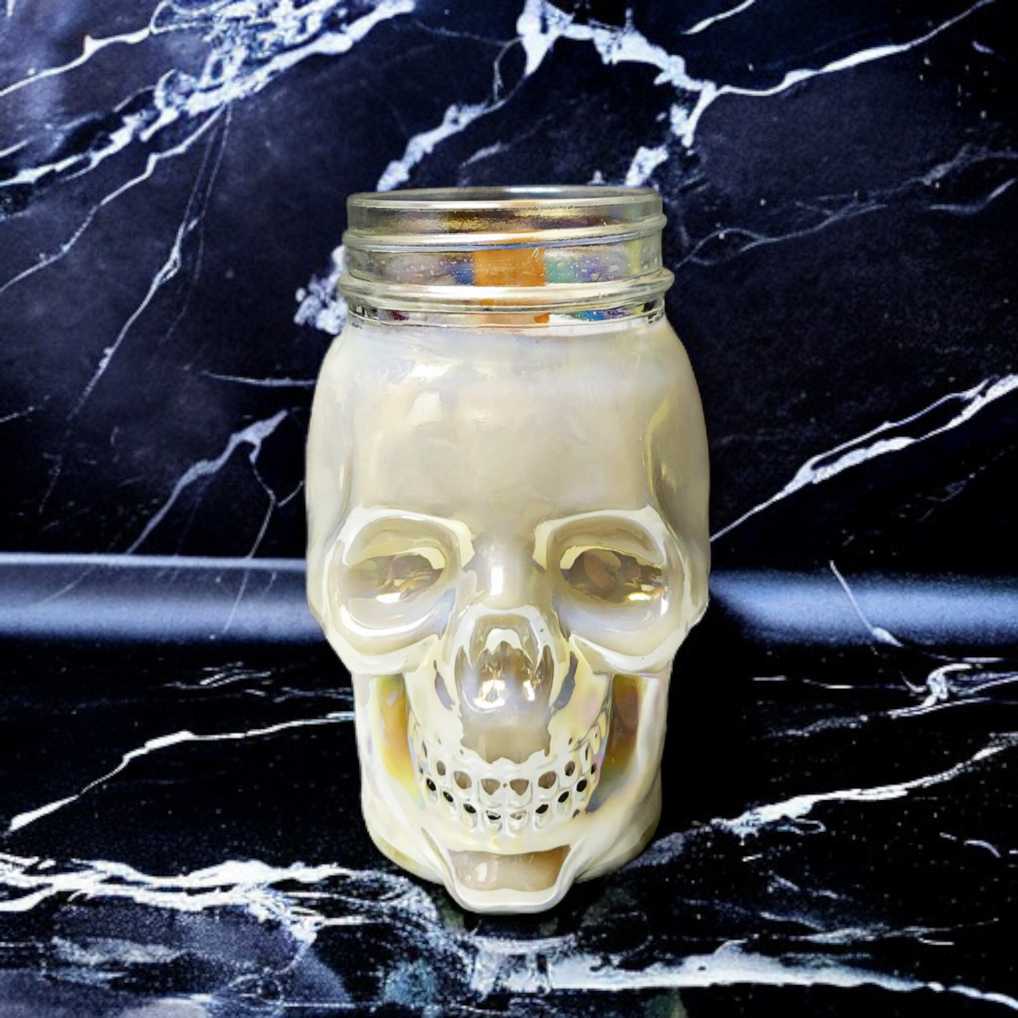 16oz Skull Jar