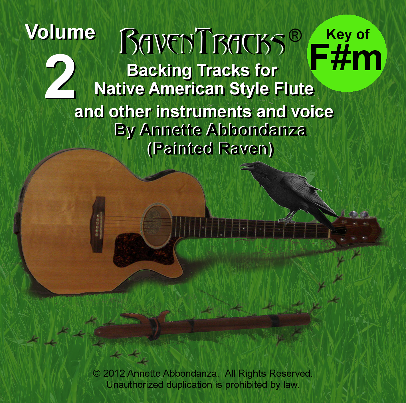 RavenTracks Backing Tracks VOLUME TWO - F# minor ALBUM DOWNLOAD