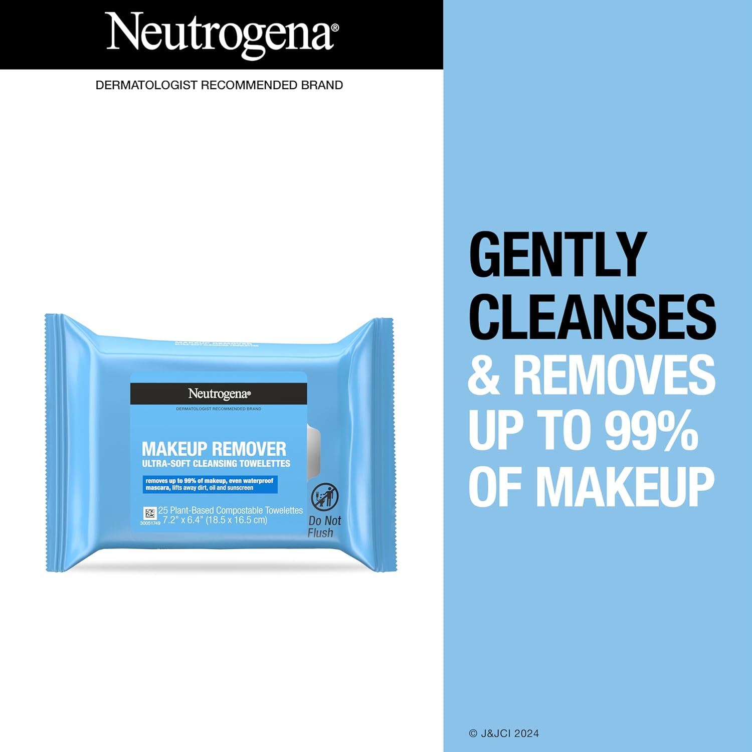 Neutrogena Makeup Remover Wipes Singles
