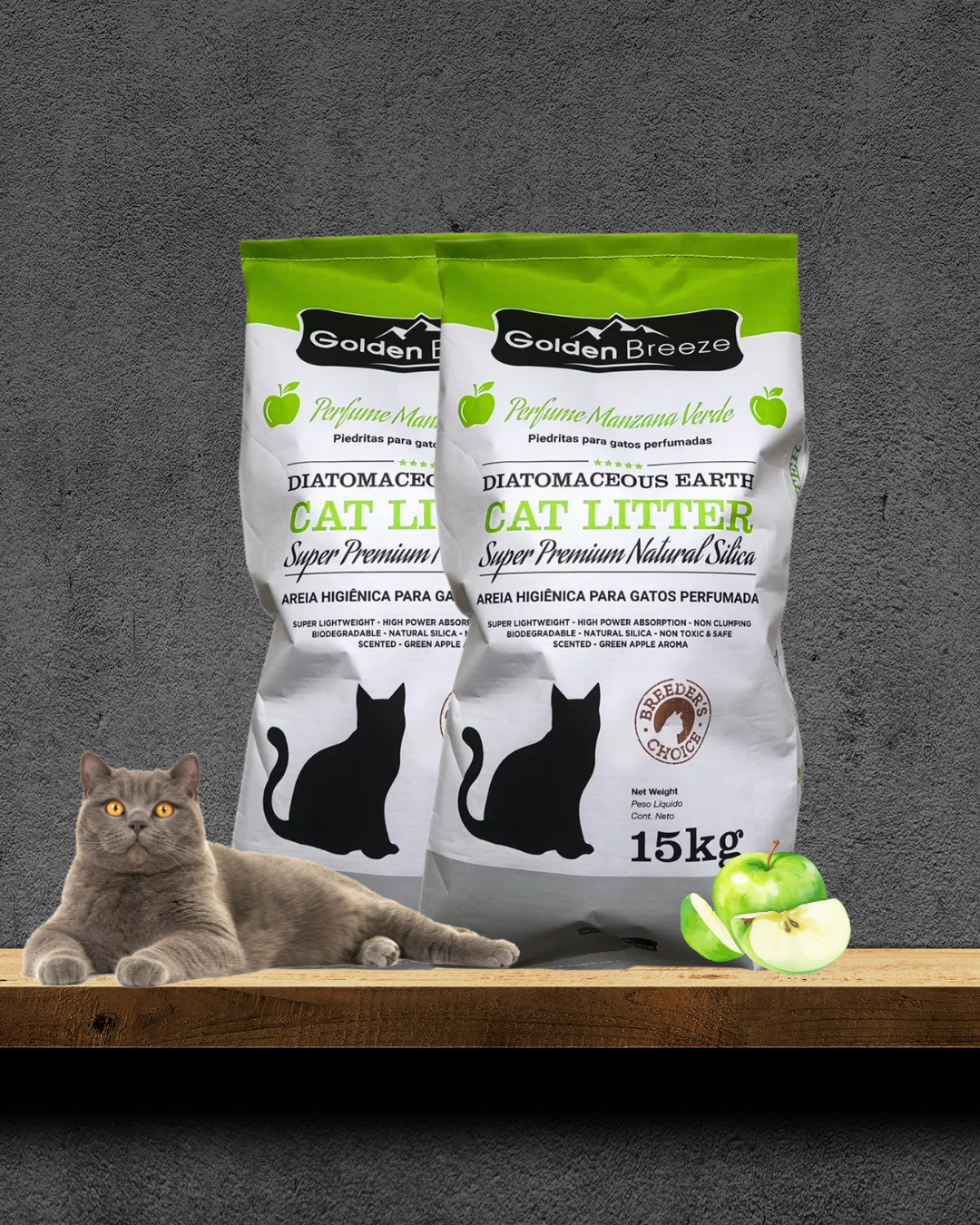 PIEDRA GOLDEN BREEZE PAQUETE x 15 kg