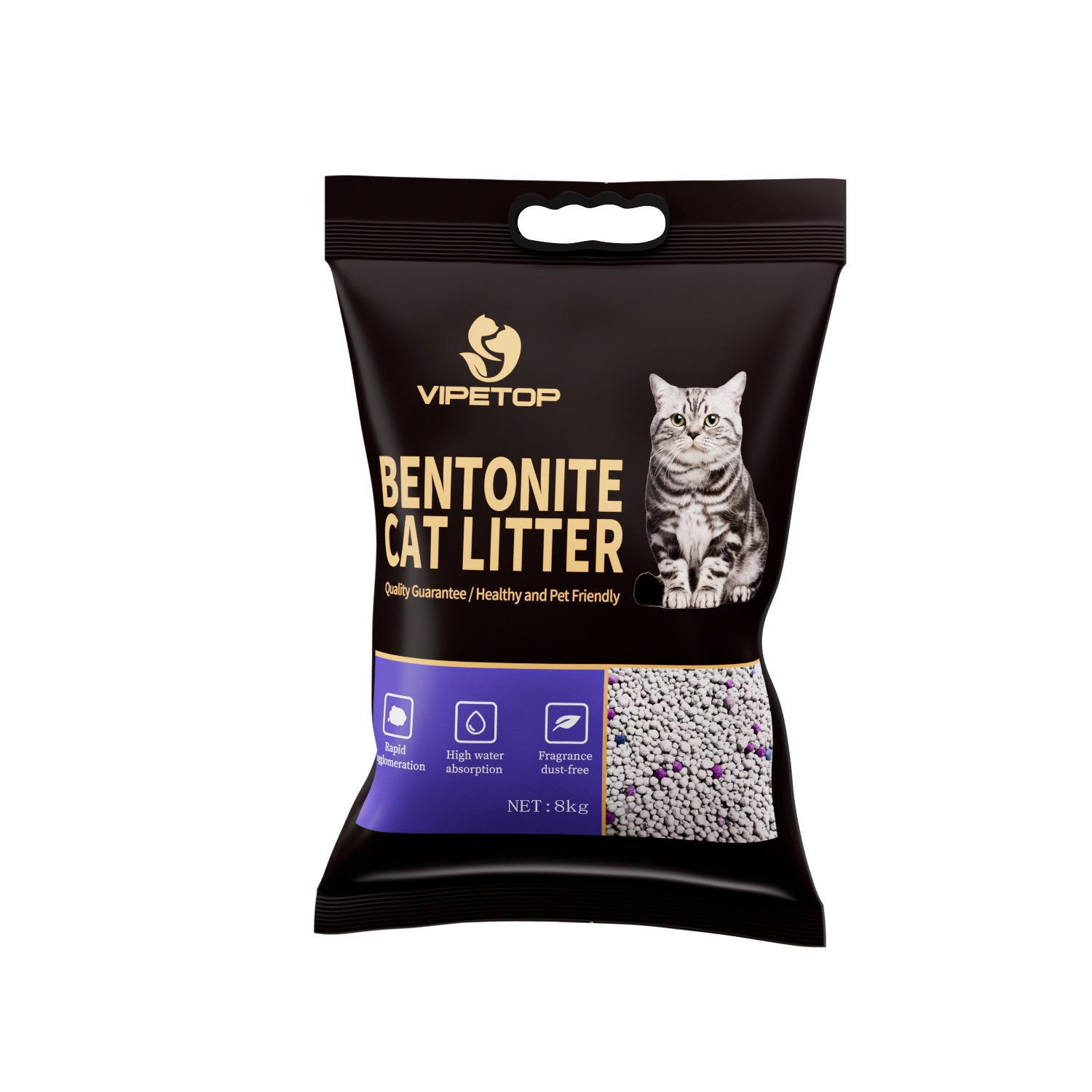 BENTONITA AGLOMERANTE VIPETOP 8KG