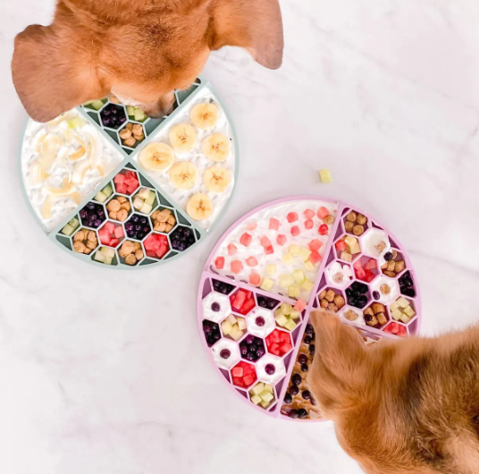 Alfombra de lamido circular 