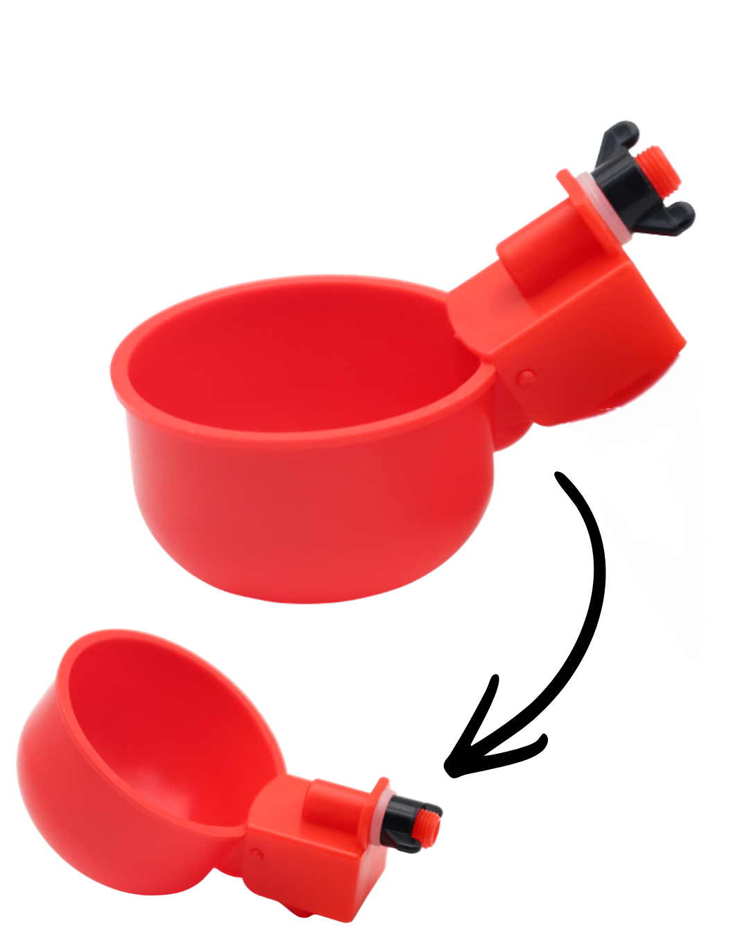 BEBEDERO COPA PARA AVES AUTOMATICO