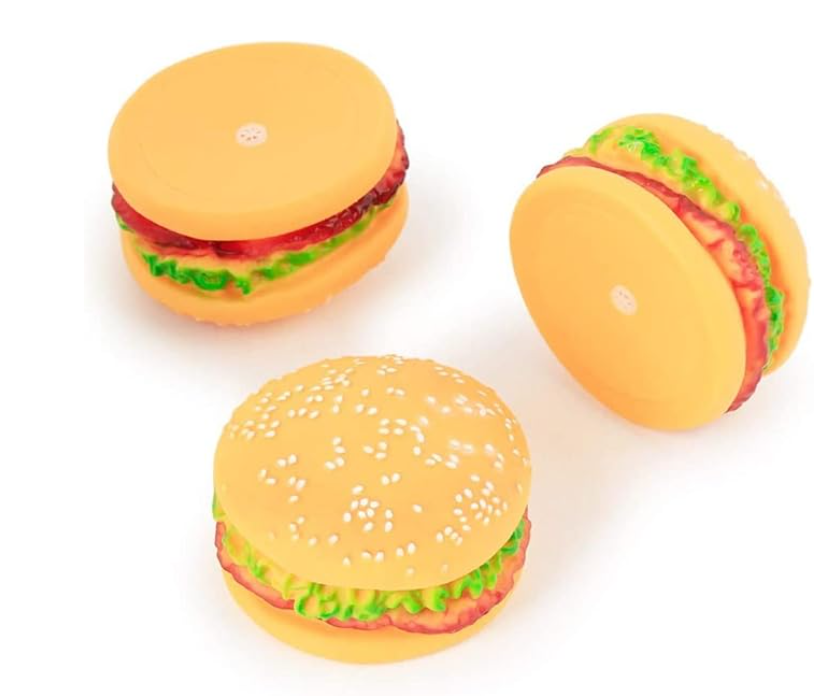 Hamburguesa de latex 
