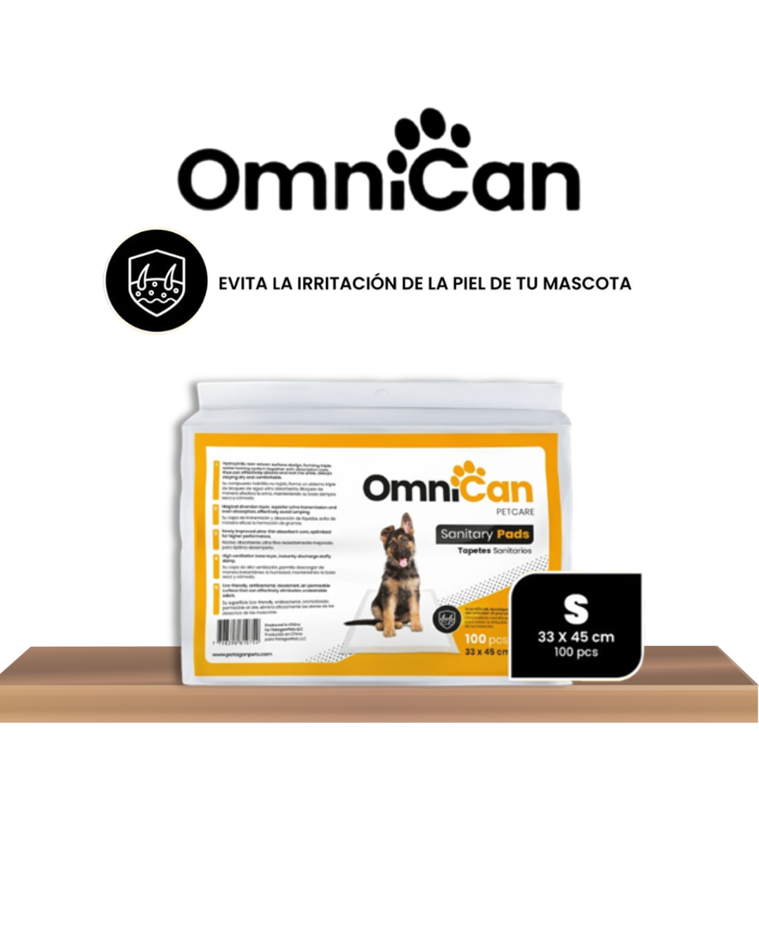 Tapetes higenicos (pañales) Omnican 