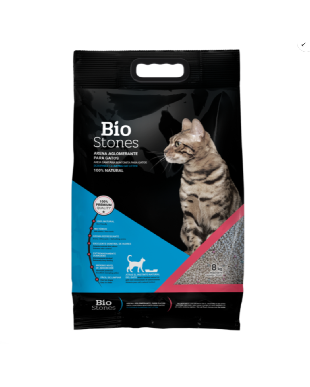 BIO STONES BENTONITA 8kg 