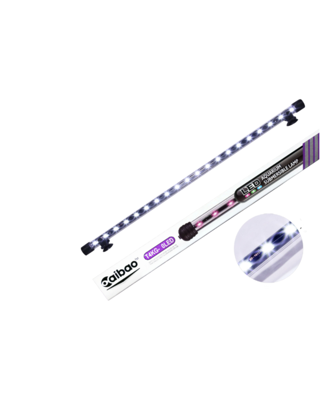 TUBO LED SUMERGIBLE TRES COLORES