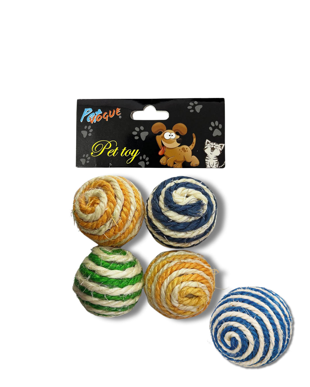 PACK X 4 PELOTAS SISAL