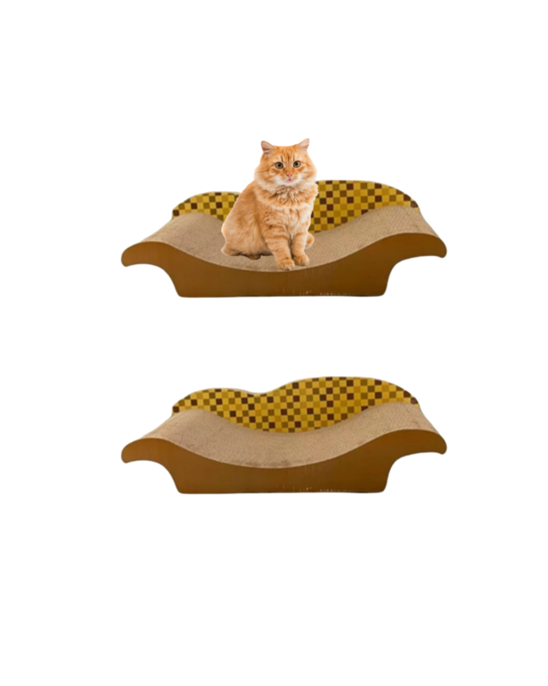 RASCADOR DE GATO EN FORMA DE SILLÓN