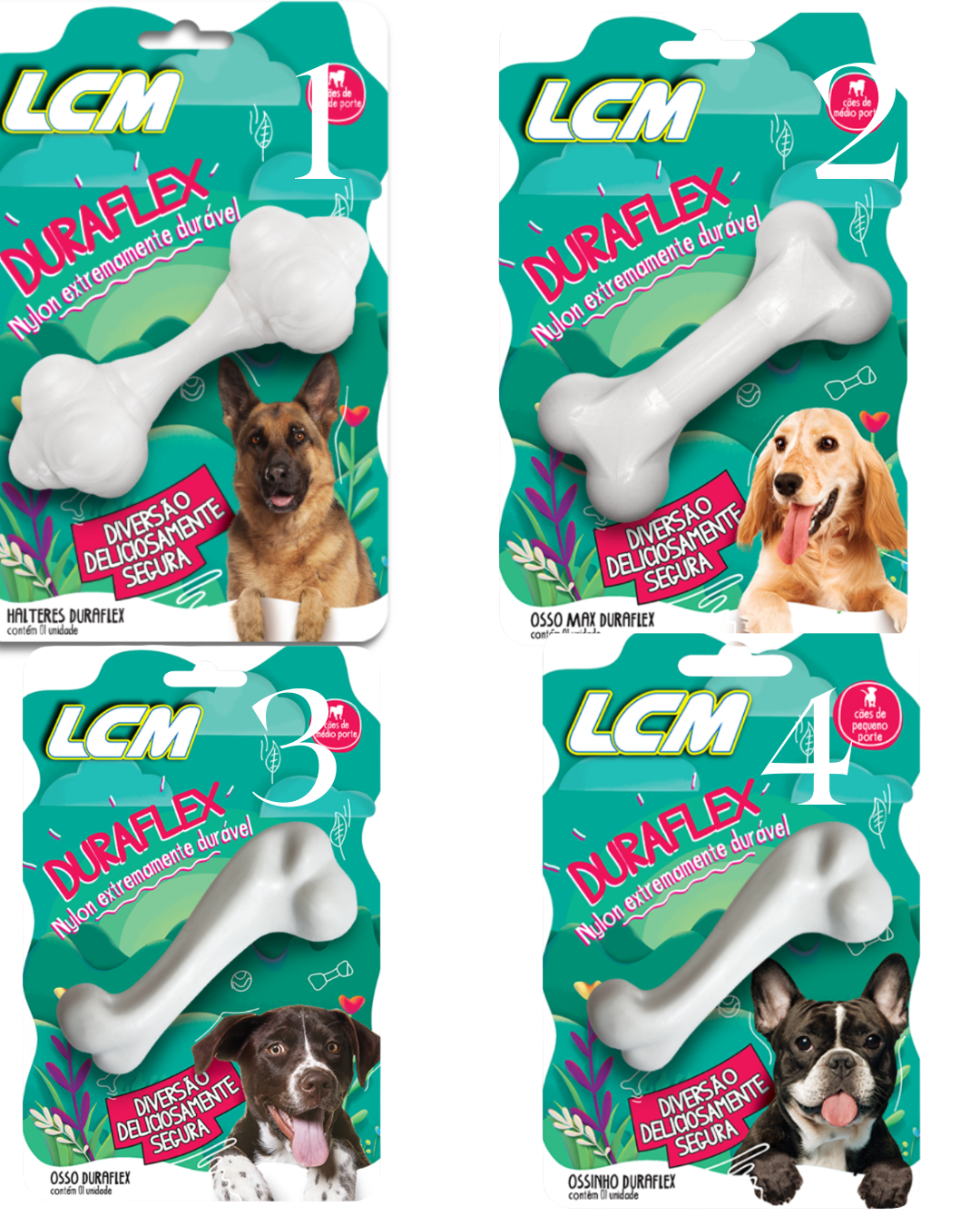 HUESO MACIZO DE NYLON DUREFLEX