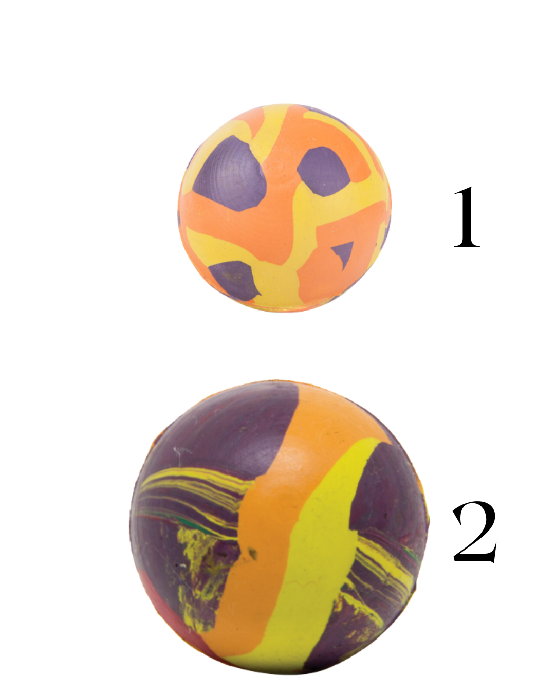 PELOTA MACIZA- 4 Tamaño