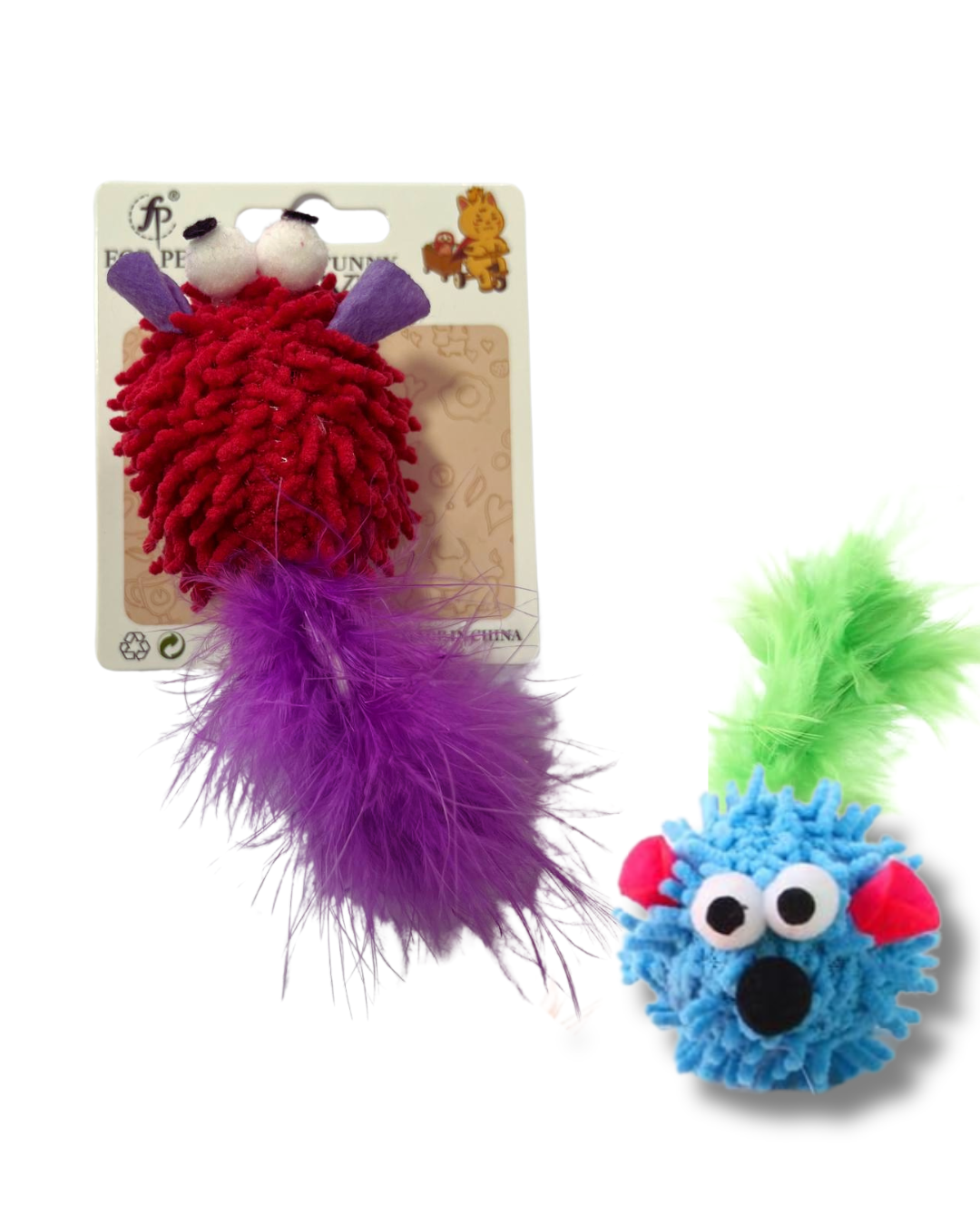 RATON PLUSH COLA PLUMAS