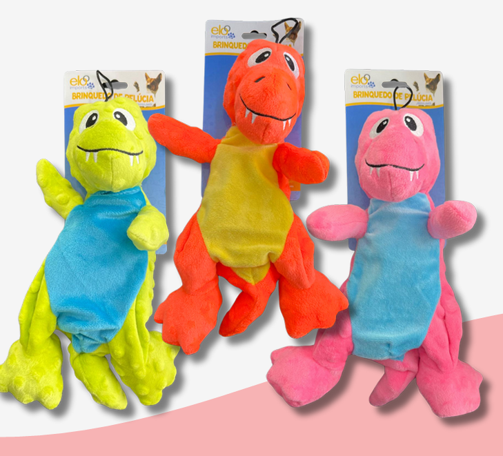 Dinosaurio de peluche 