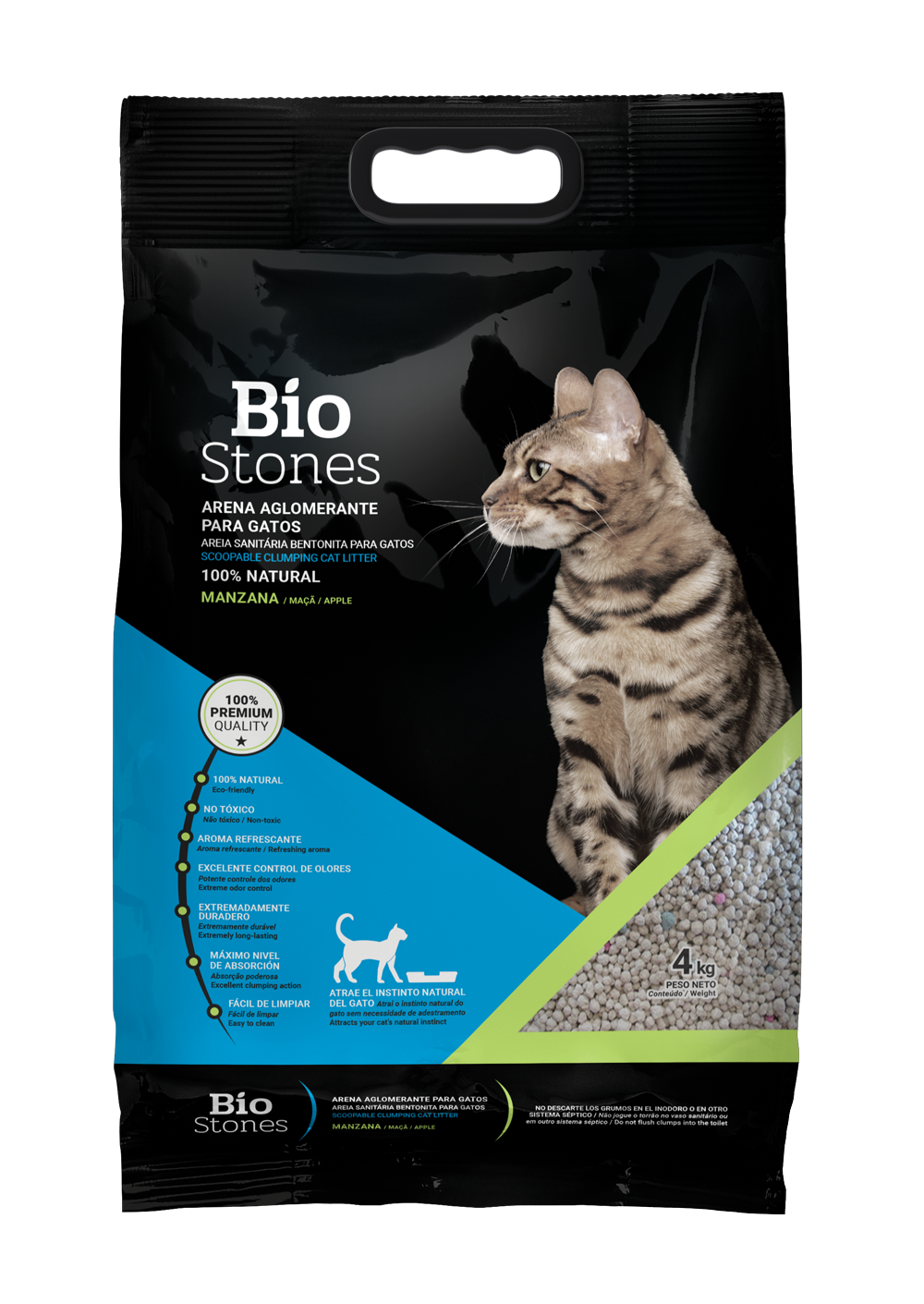 BIO STONES BENTONITA 4kg 