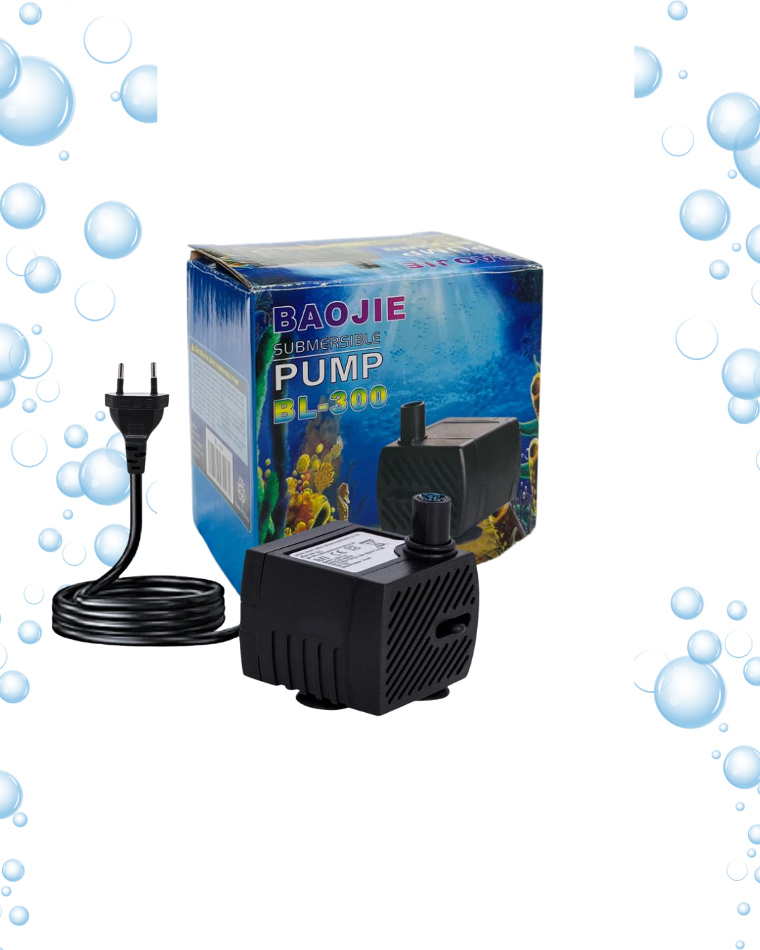 BOMBA DE AGUA BAOJIE 3 W 260 L/h
