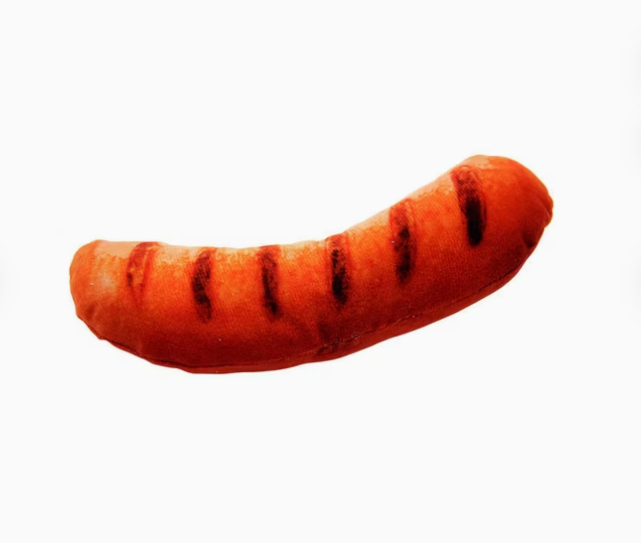 Salchicha de peluche 