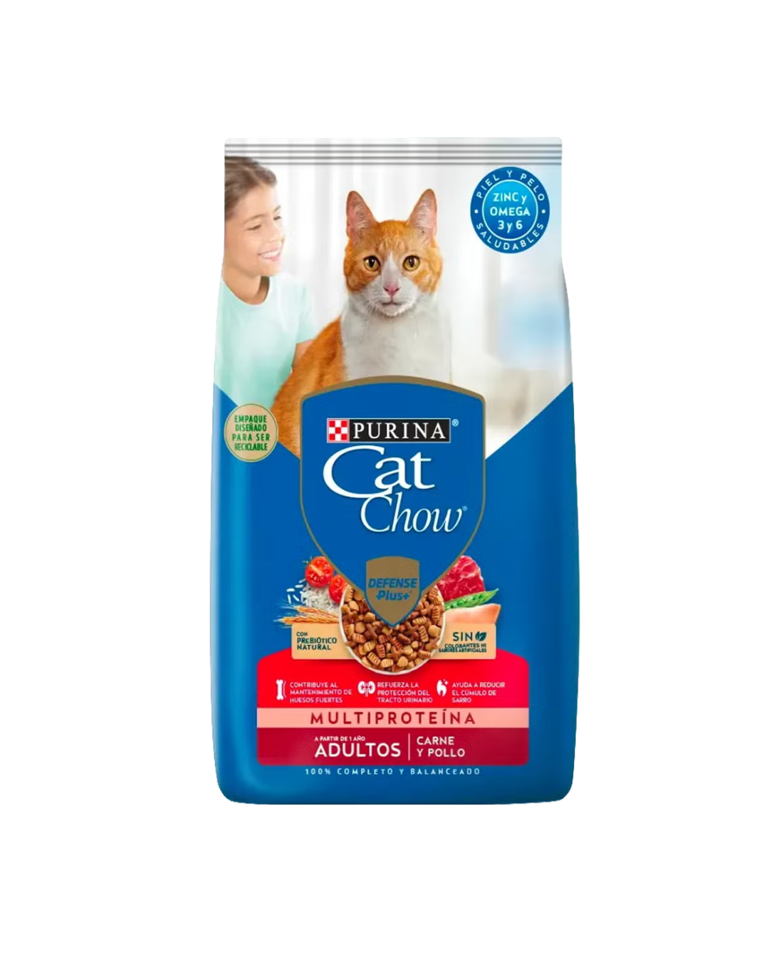 Cat Chow gato adulto- carne 