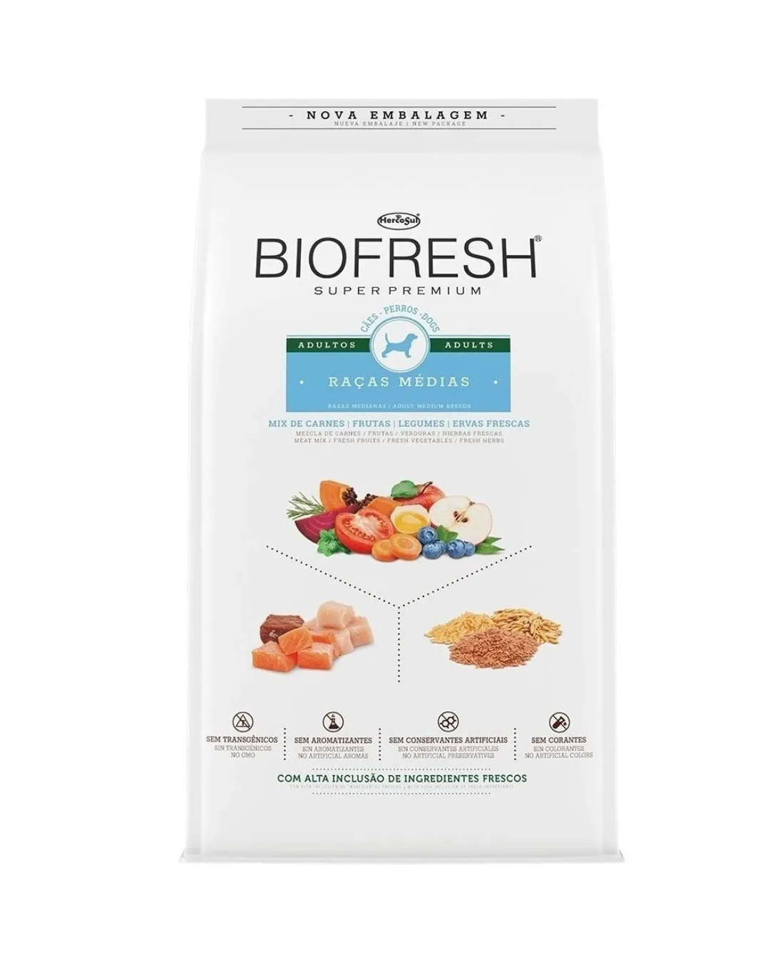 Biofresh adulto razas medianas 