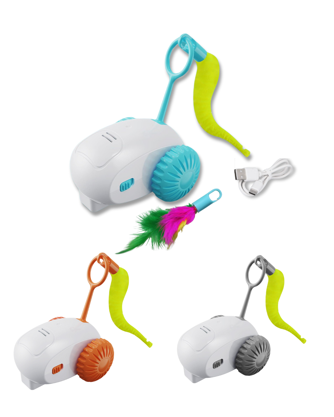 Carrito inteligente con carga USB 7,5*6,5*9 CM