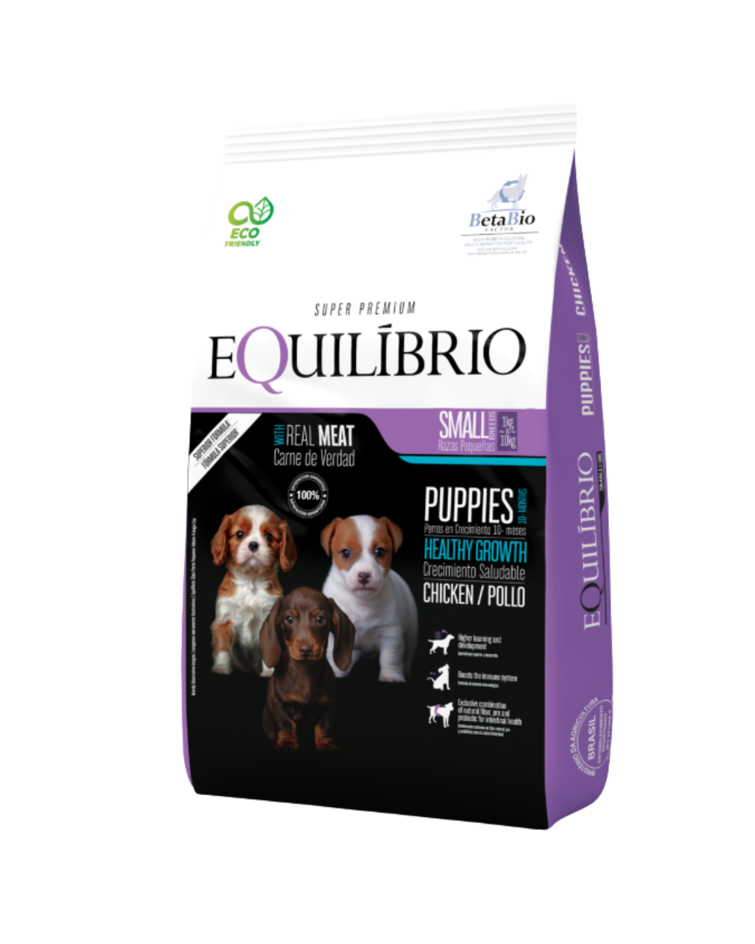 Equilibrio Puppies razas pequeñas 