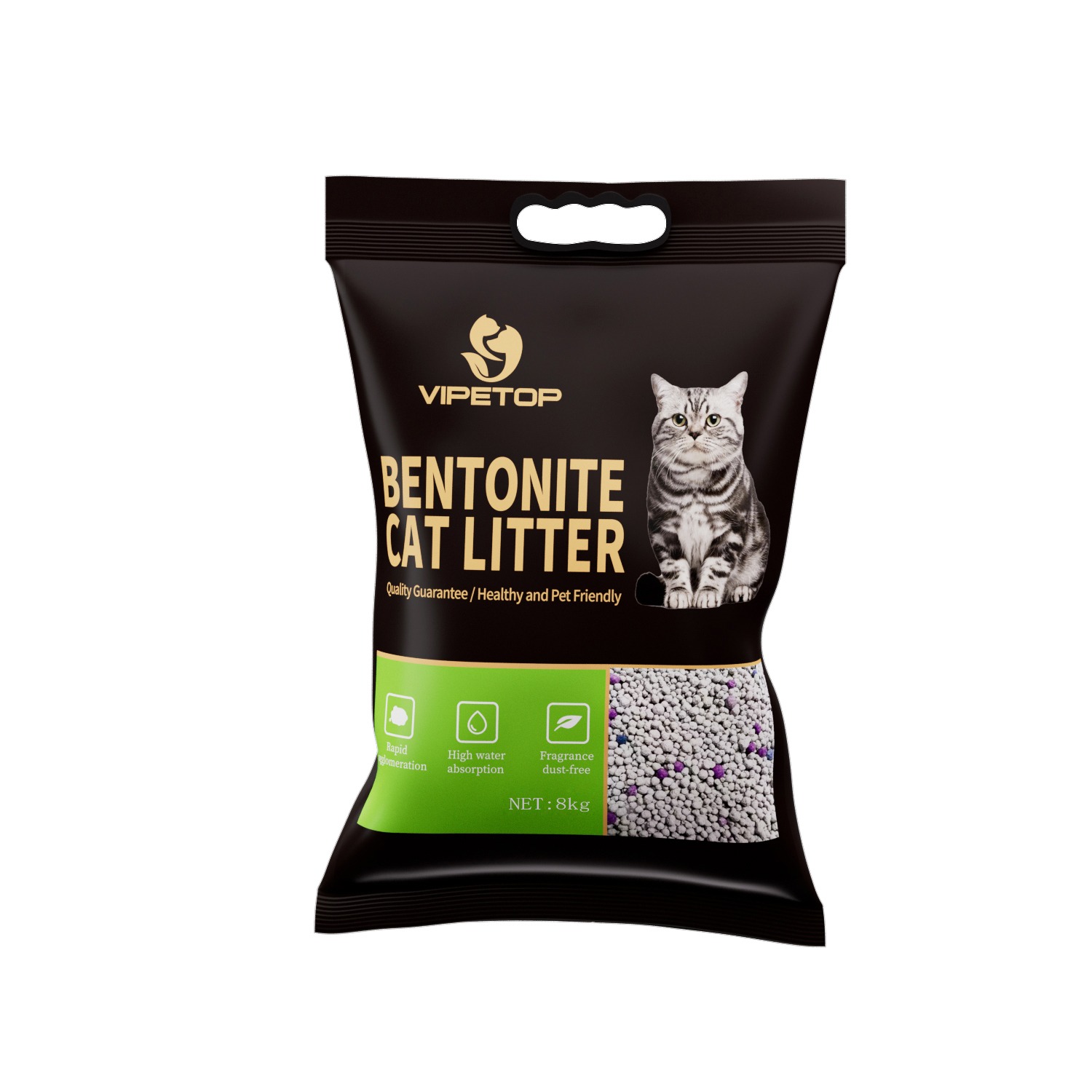 BENTONITA AGLOMERANTE VIPETOP 8KG