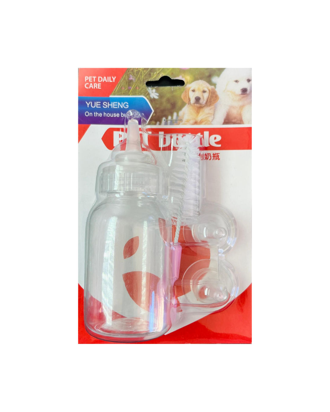 Kit mamadera + 2 tetinas de respuesto