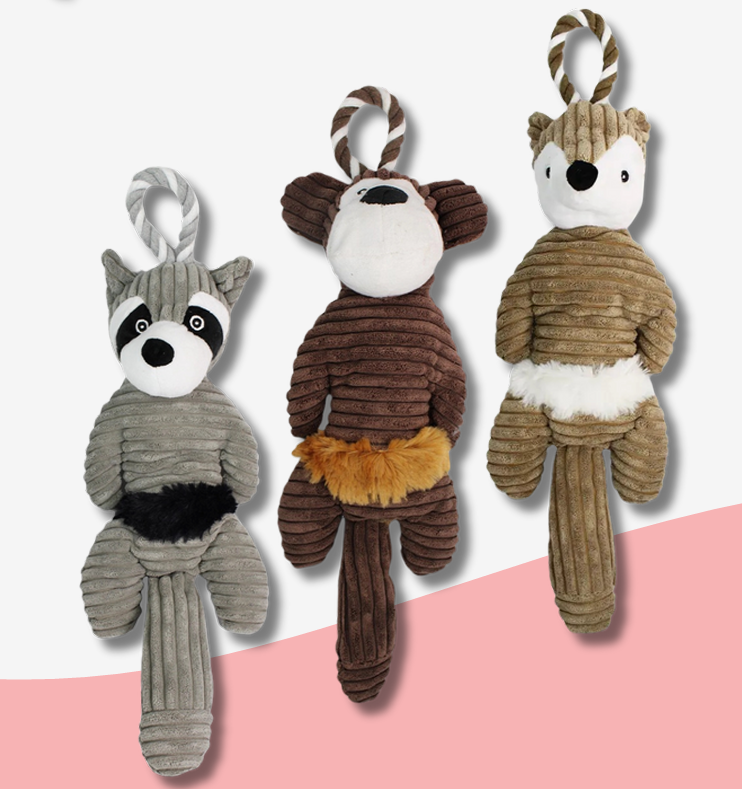 Peluche con cola larga 