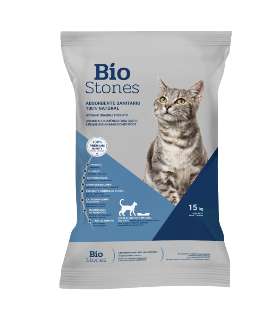 PIEDRA SANITARIA BLANCA BIO STONES