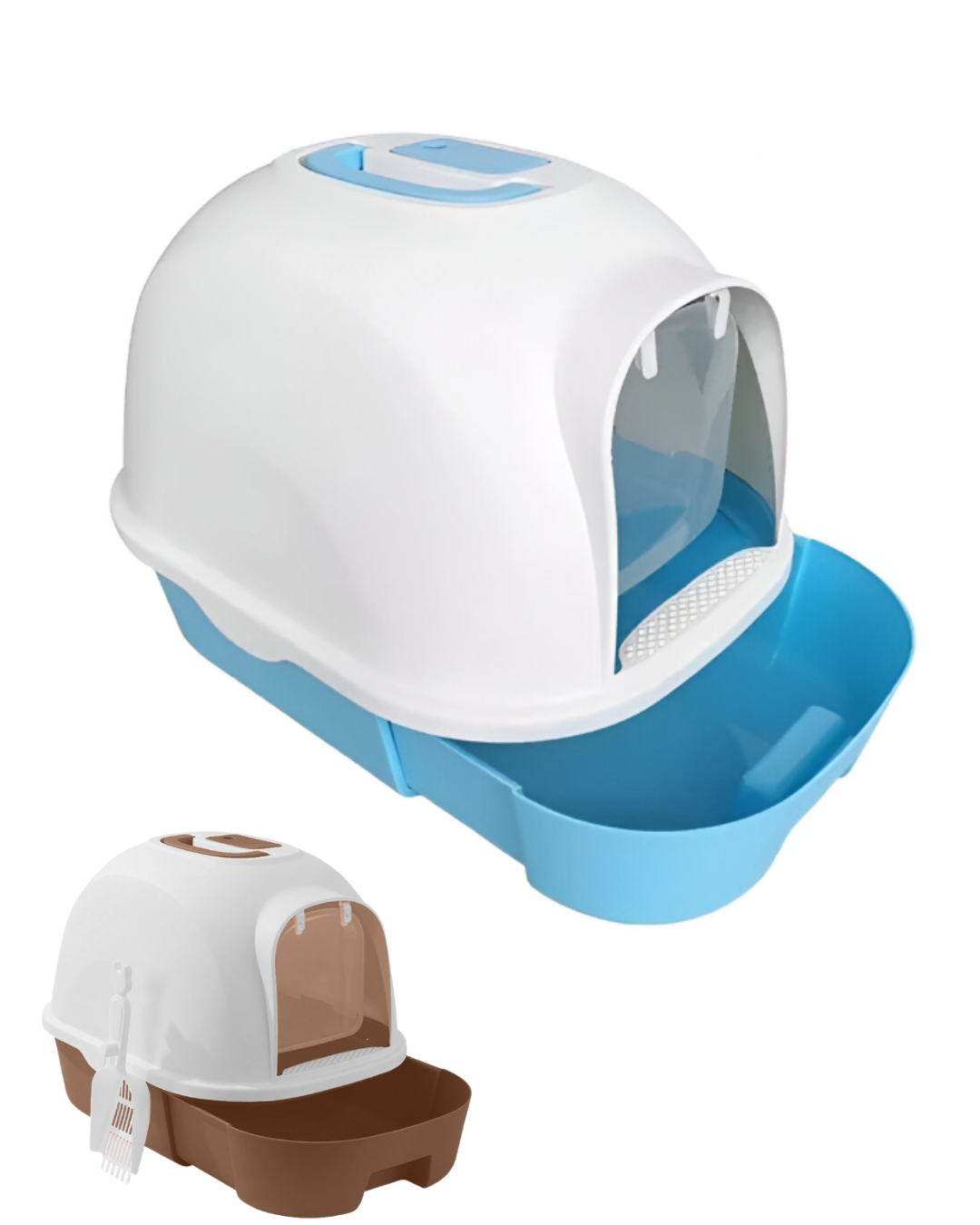 BANDEJA SANITARIA CERRADA CON BANDEJA EXTRAIBLE