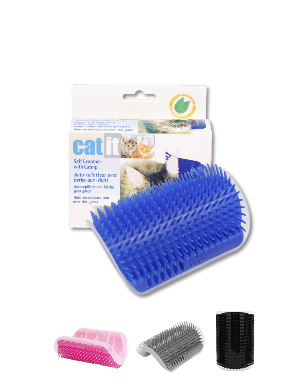 Cepillo masajeador para gatos 13 x 8 cm 