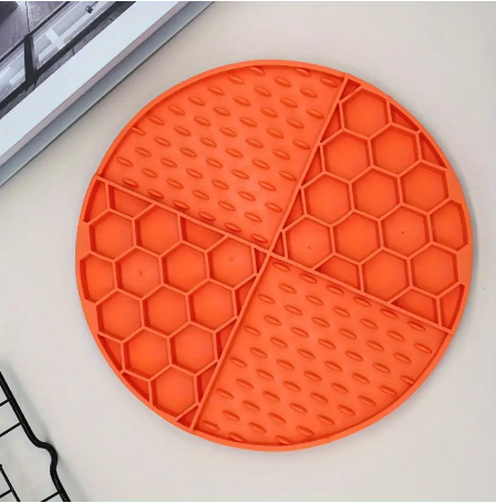 Alfombra de lamido circular 