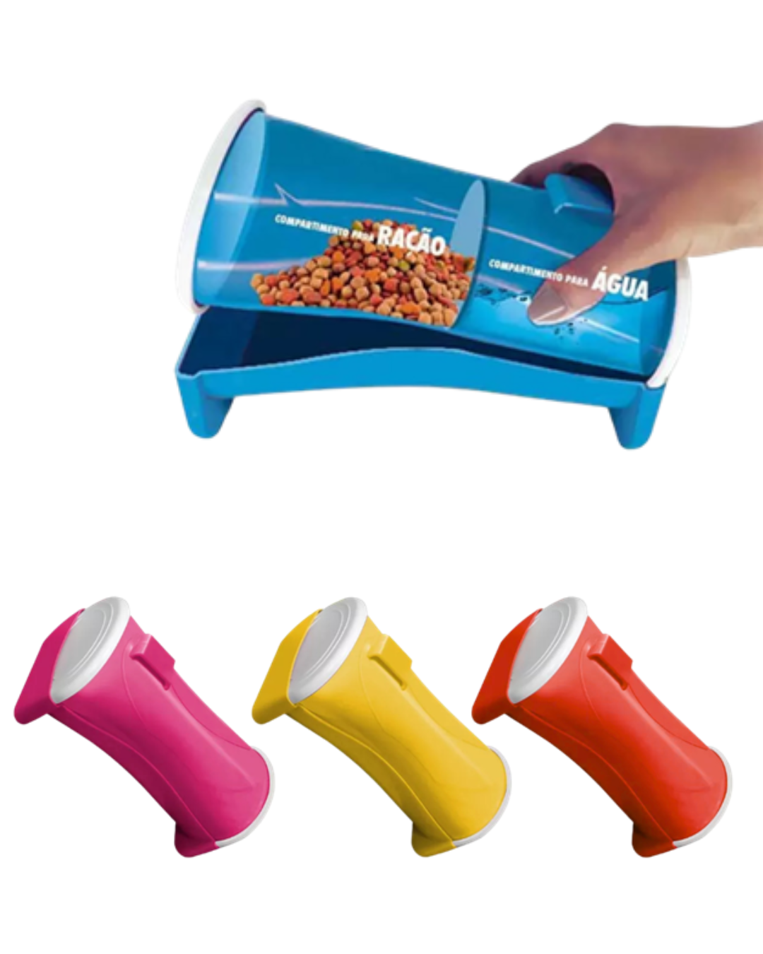 COMEDERO Y BEBEDERO PARA VIAJE FURACAO