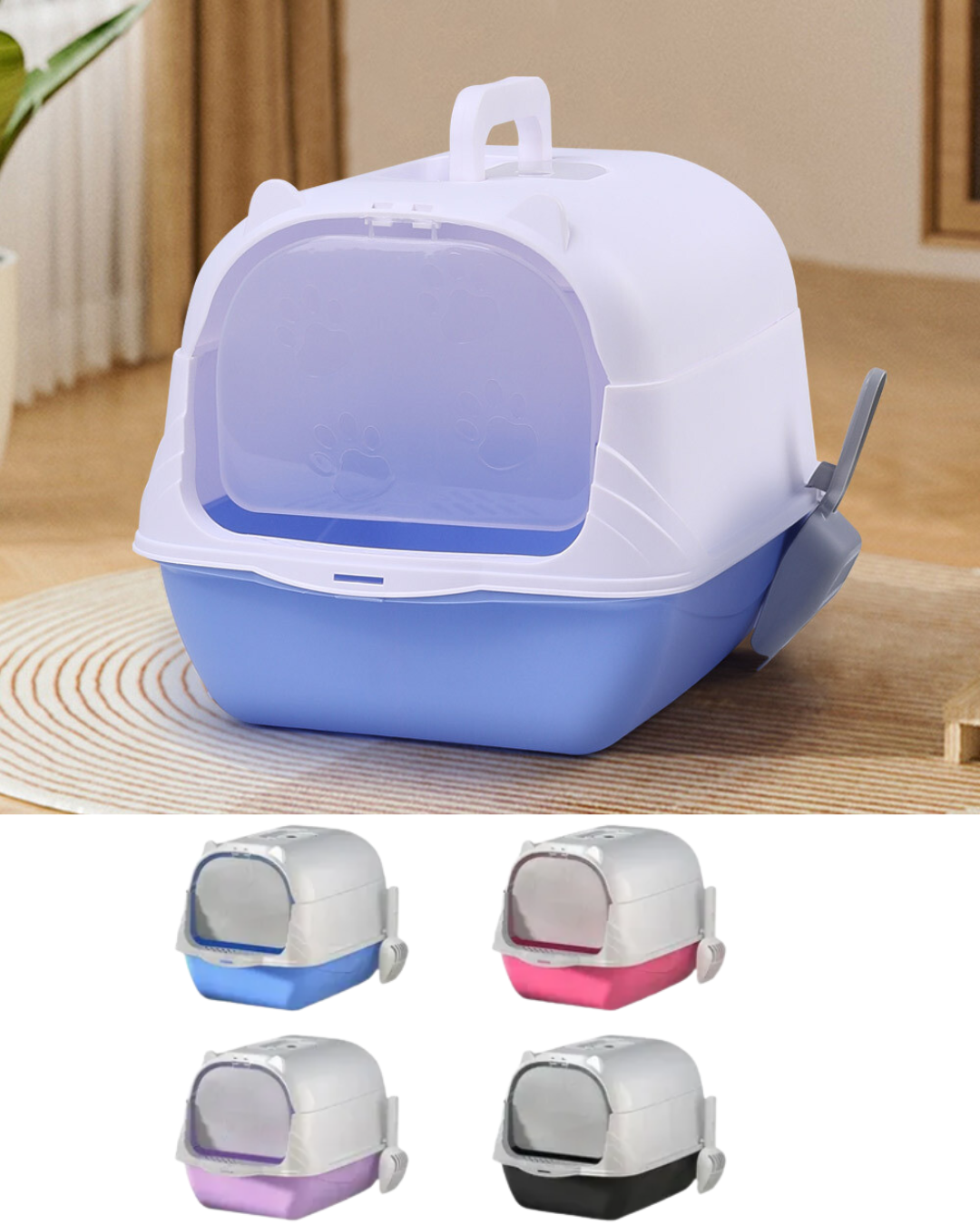 BAÑO CERRADO CON OREJITAS