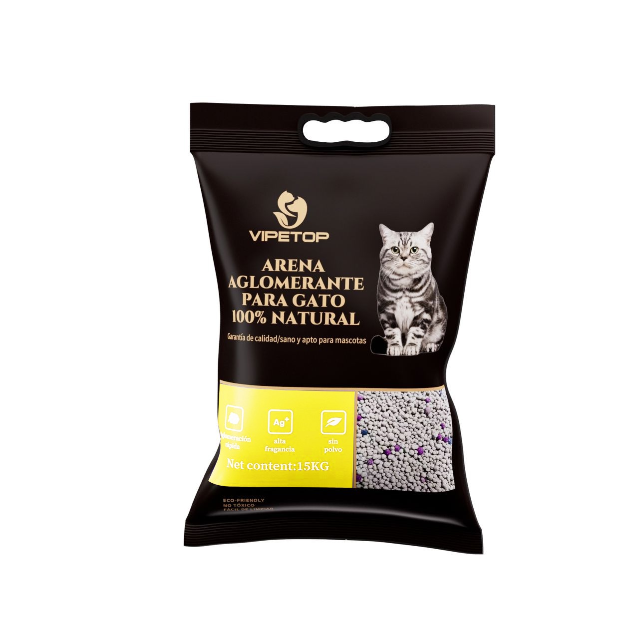 BENTONITA AGLOMERANTE VIPETOP 15KG