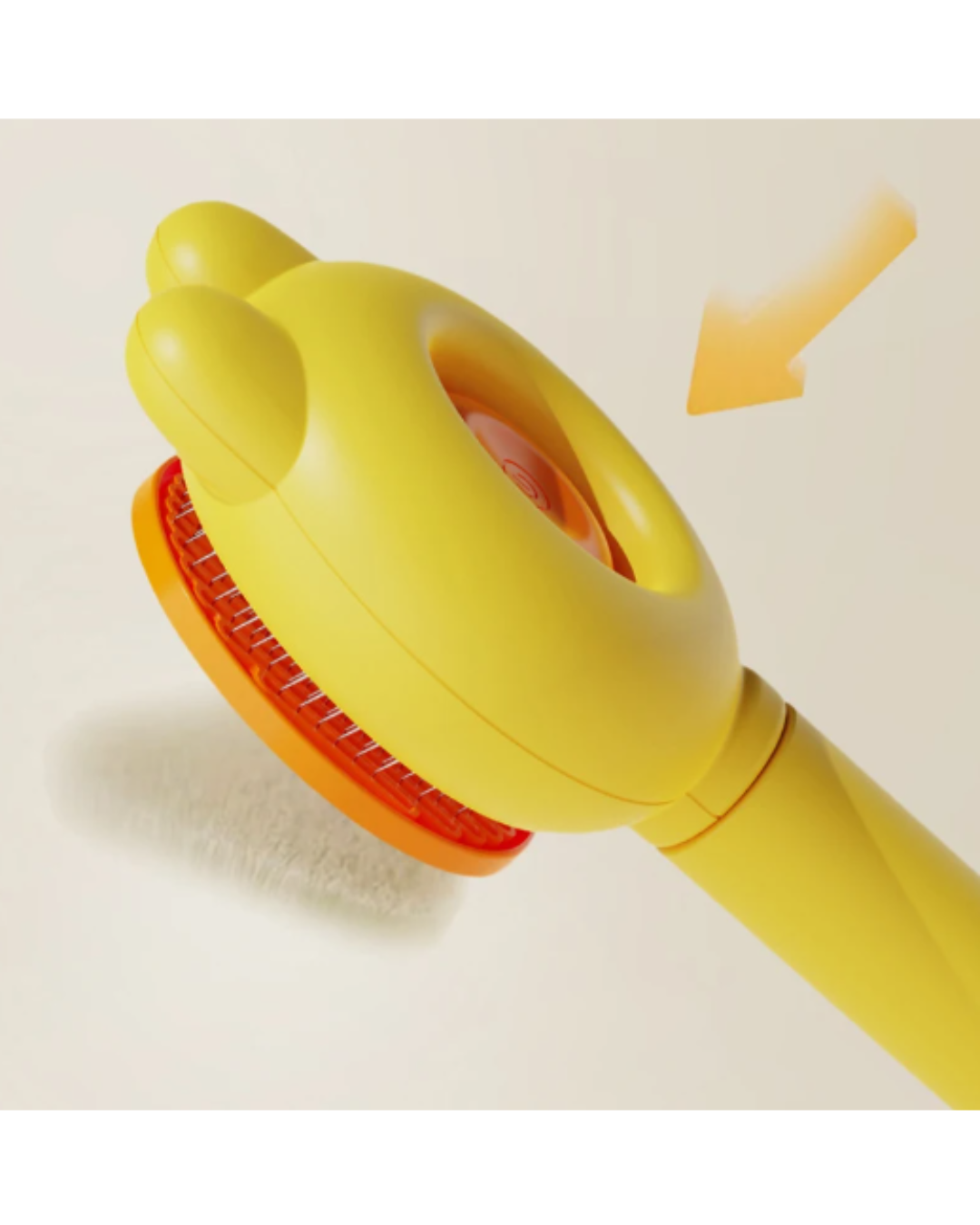 Cepillo expulsa pelo 