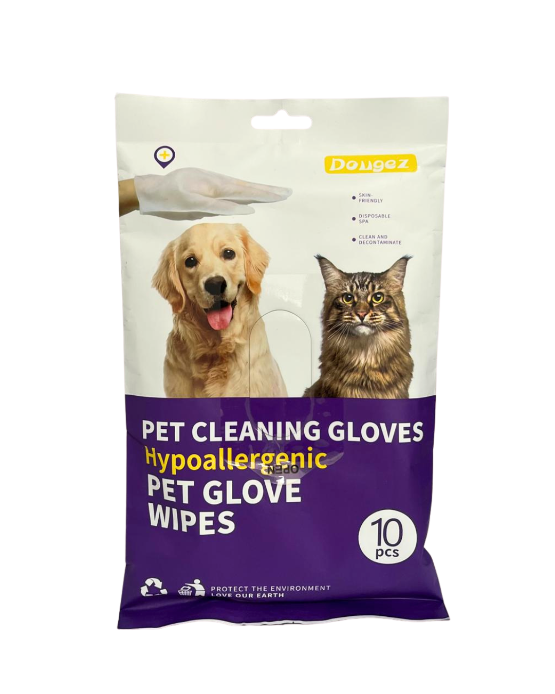 GUANTE HUMEDO x 10 UNIDADES