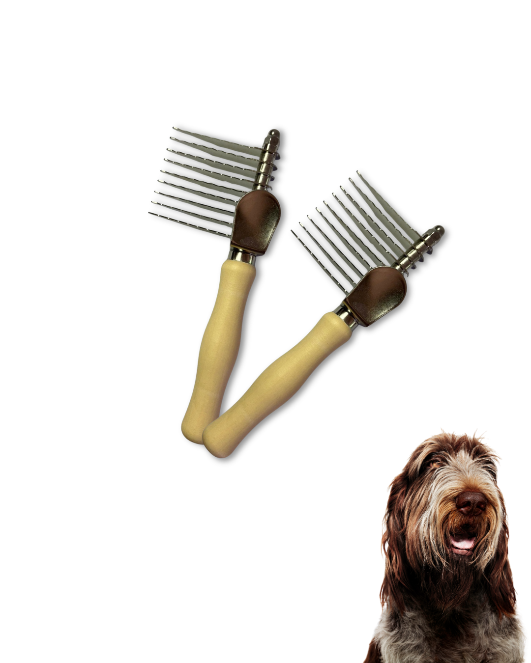 Saca nudo con mango de madera 