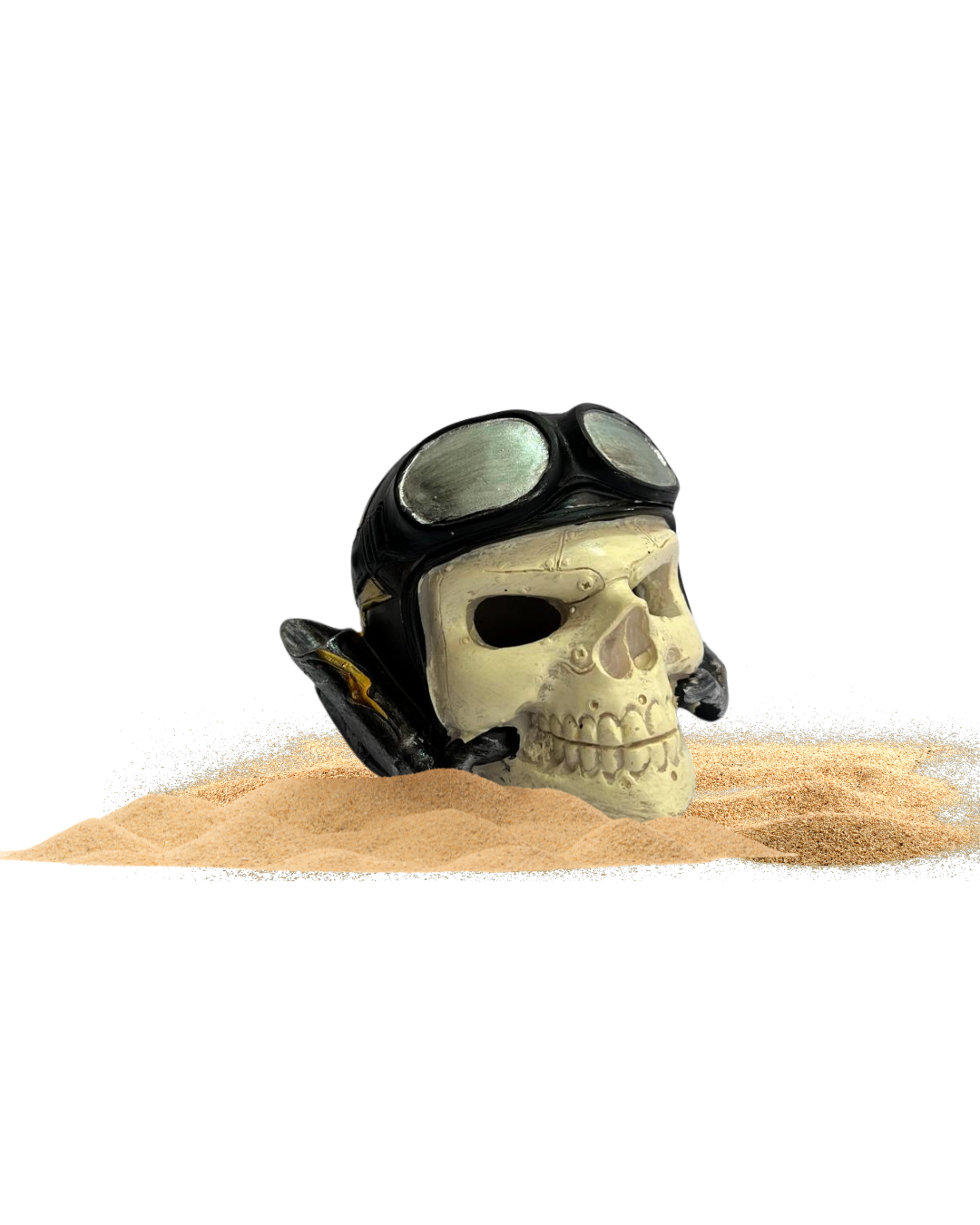 ADORNO DE CALAVERA EN RESINA